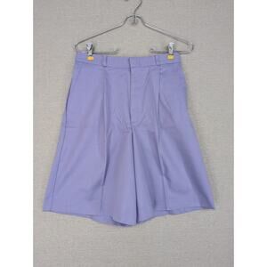Vintage Cheryl Tiegs Shorts Size 10 High Waisted USA Purple -0925F191